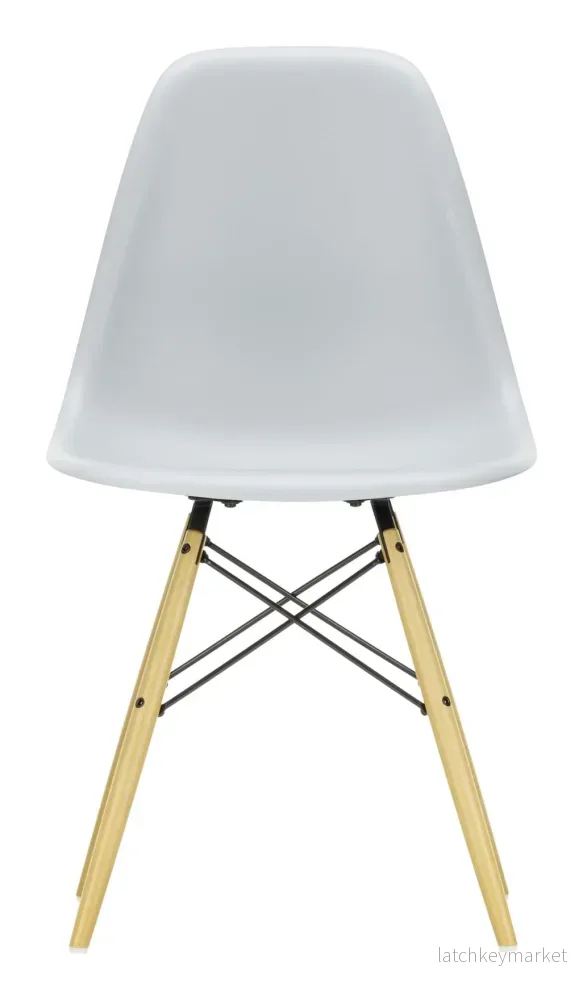 Eames Plastic Side Chair RE DSW - Golden Maple