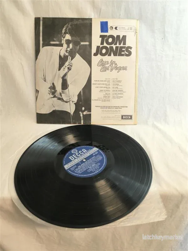 Tom Jones – Live in Las Vegas (Decca), LP - Bild 3