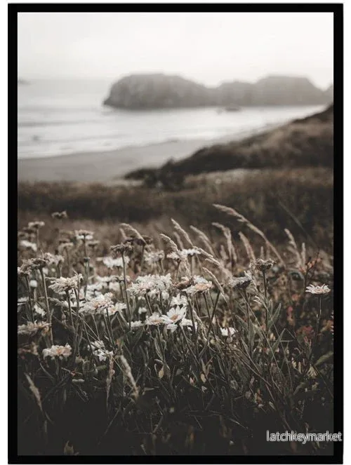 Poster Woodland by the sea Poster Woodland by the sea
