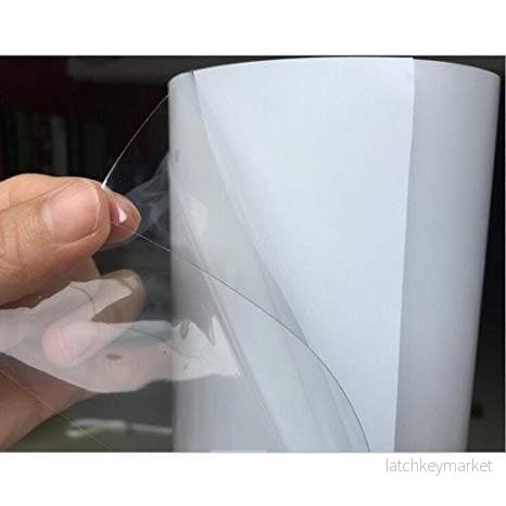 Glansig transparent folie