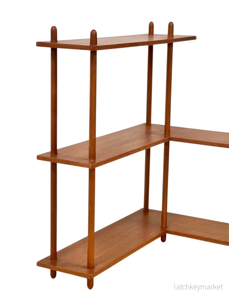 Hylla i Teak Midcentury Modern Danmark Vintage Retro - Bild 3