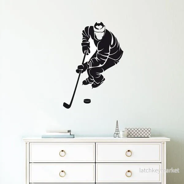 Väggdekor hockeyspelare 2 Väggdekor hockeyspelare 2