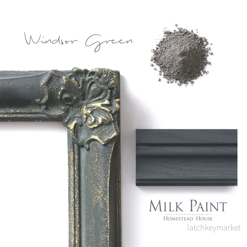 Milk paint Windsor Green- Homestead House Milk paint Windsor Green- Homestead House