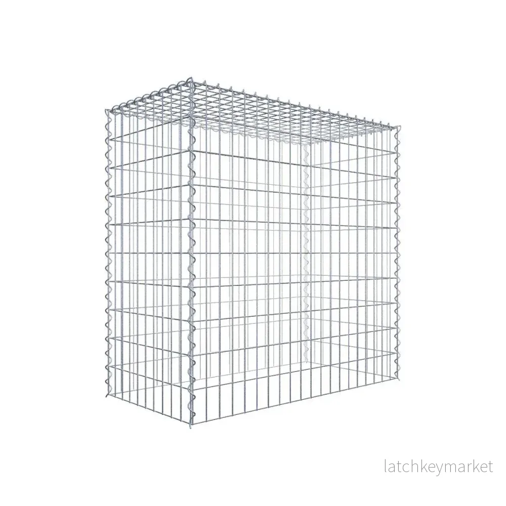 Extra gabion typ 3 100 cm x 100 cm x 50 cm (L x H x D), maskstorlek 5 cm x 10 cm, spiral Extra gabion typ 3 100 cm x 100 cm x 50 cm (L x H x D), maskstorlek 5 cm x 10 cm, spiral