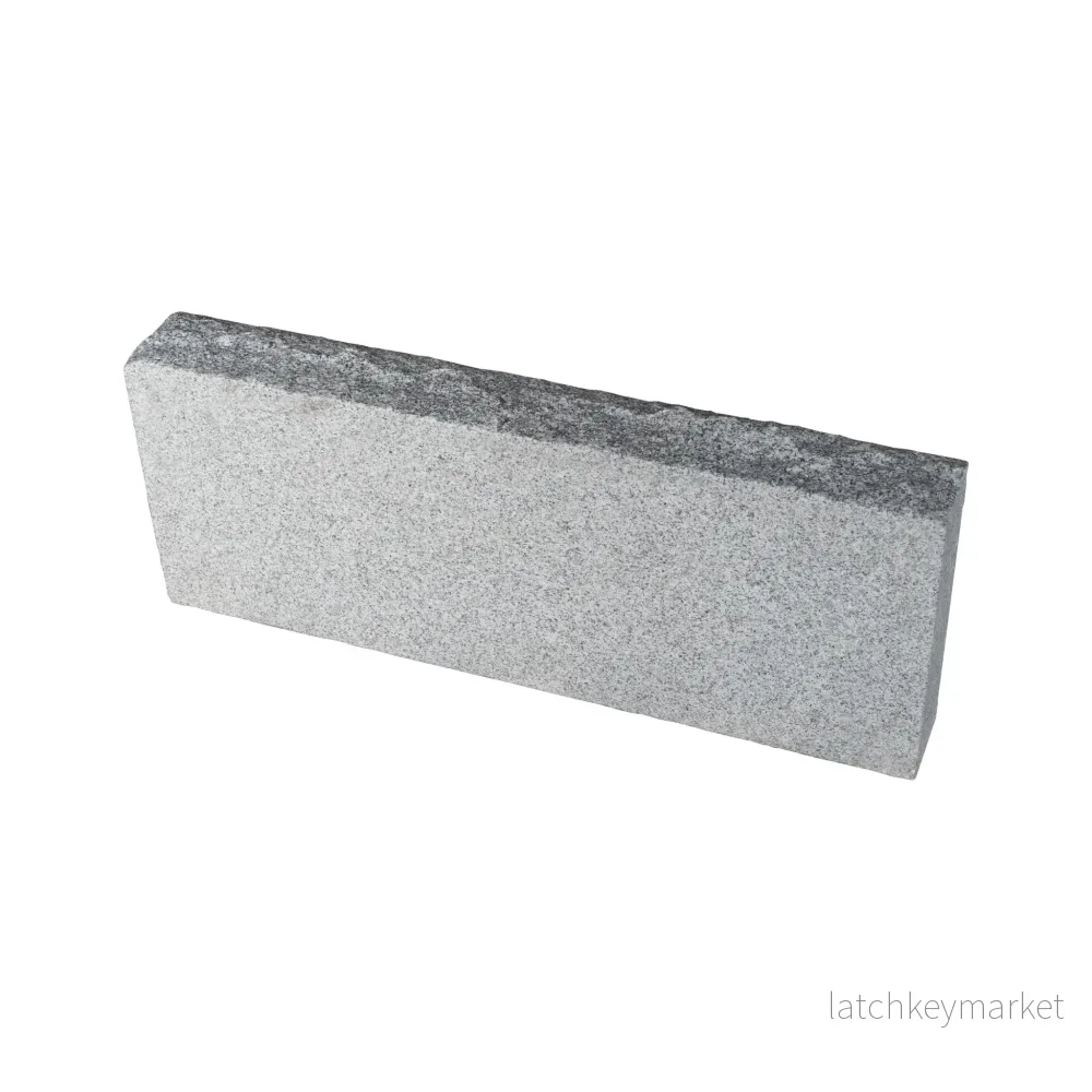 Granitkantsten Bergama RVB4 Combi Grå Rak 700-1100 Granitkantsten Bergama RVB4 Combi Grå Rak 700-1100