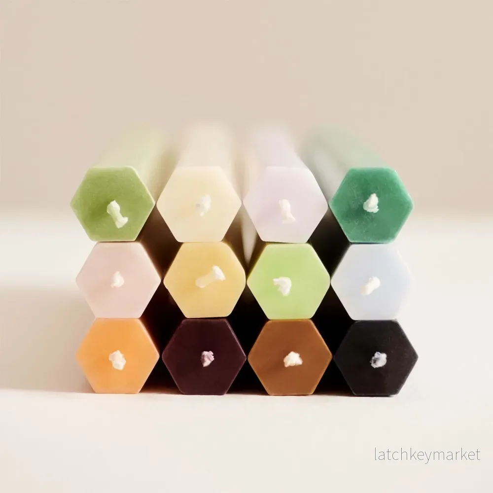 Hexagon Candle - Bild 3
