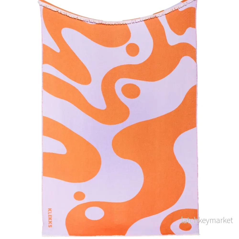 Klekks No. 8 Cotton Blanket Klekks No. 8 Cotton Blanket