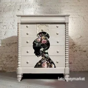 Dekortransfer Floral Silhouette - Bild 2