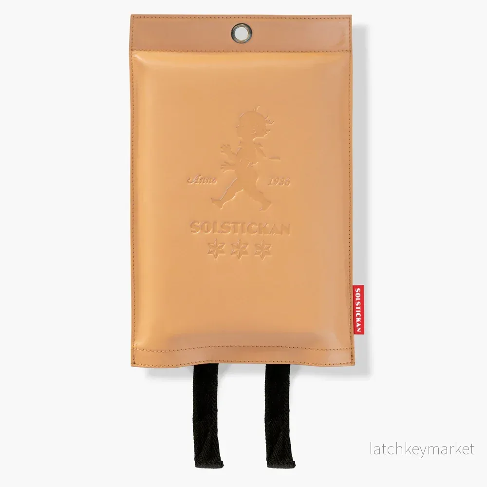 Solstickan Brandfilt ljust läder