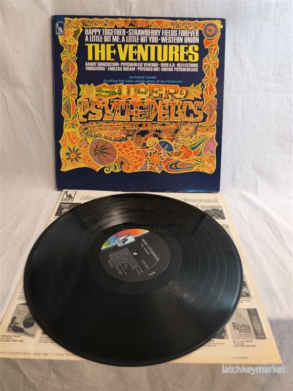 The Ventures – Psychedelic/ Super Psychedelics (vinyl, originalpressar)