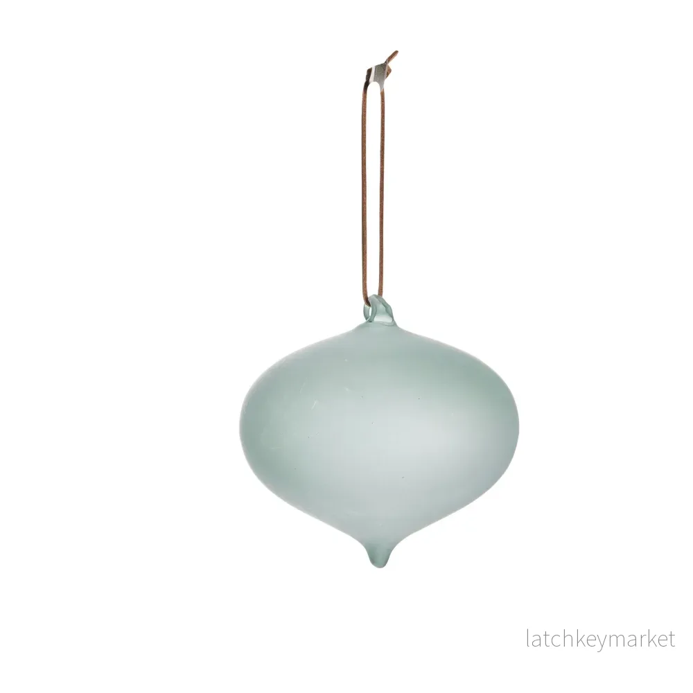 Clarinne julkula 12 cm dammigt grönt Clarinne julkula 12 cm dammigt grönt