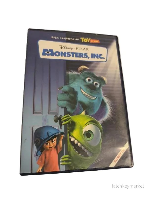 Monsters, Inc. – DVD (VG‑skick)