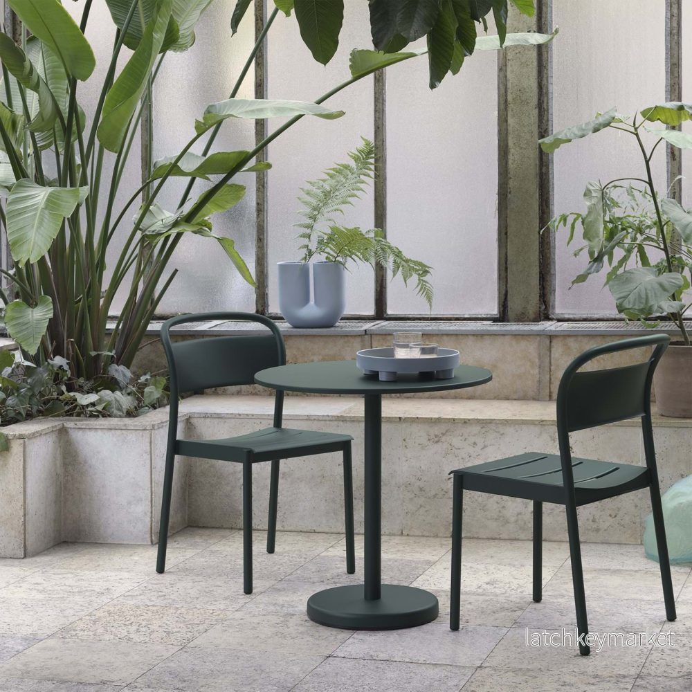 Linear Steel Side Chair - Bild 2