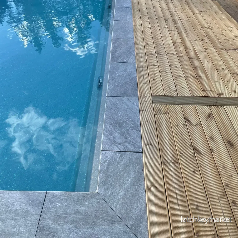 Poolpaket Marstrand Svart 4x8m - Bild 3