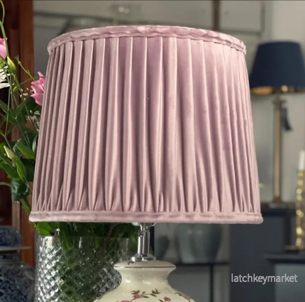 Lampskärm Anastacia, Rosa Lampskärm Anastacia, Rosa