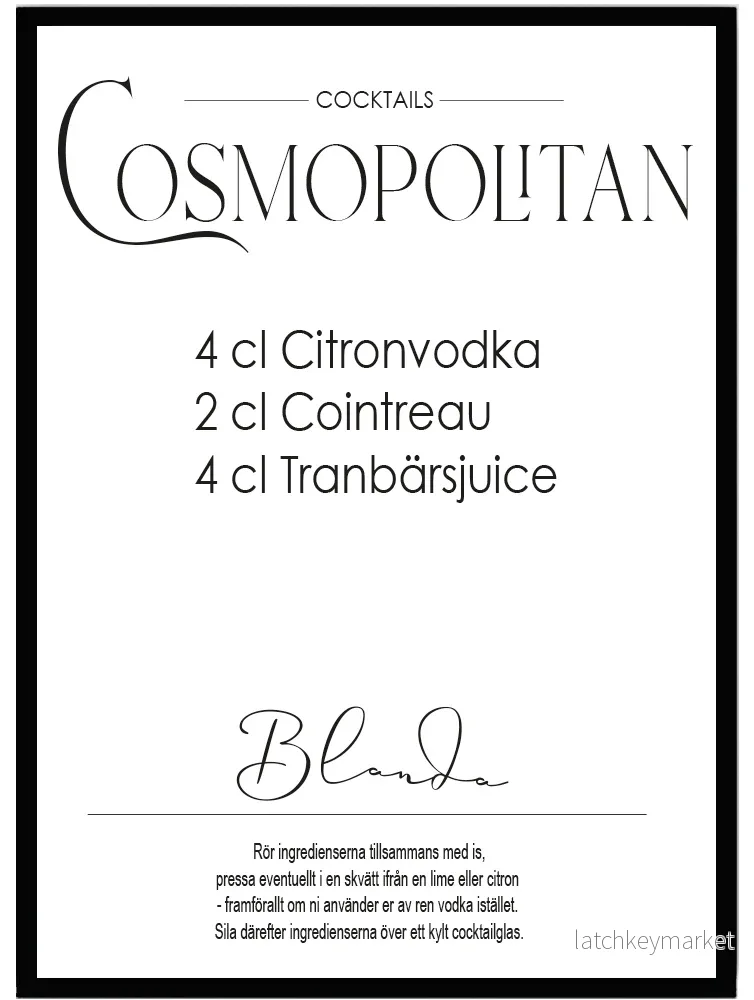 Poster Cosmopolitan Poster Cosmopolitan