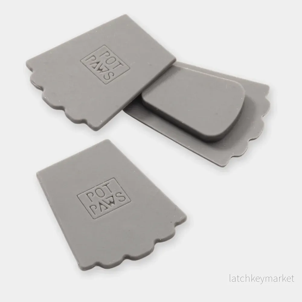 Pot Paws - kruktassar i silver - Bild 2