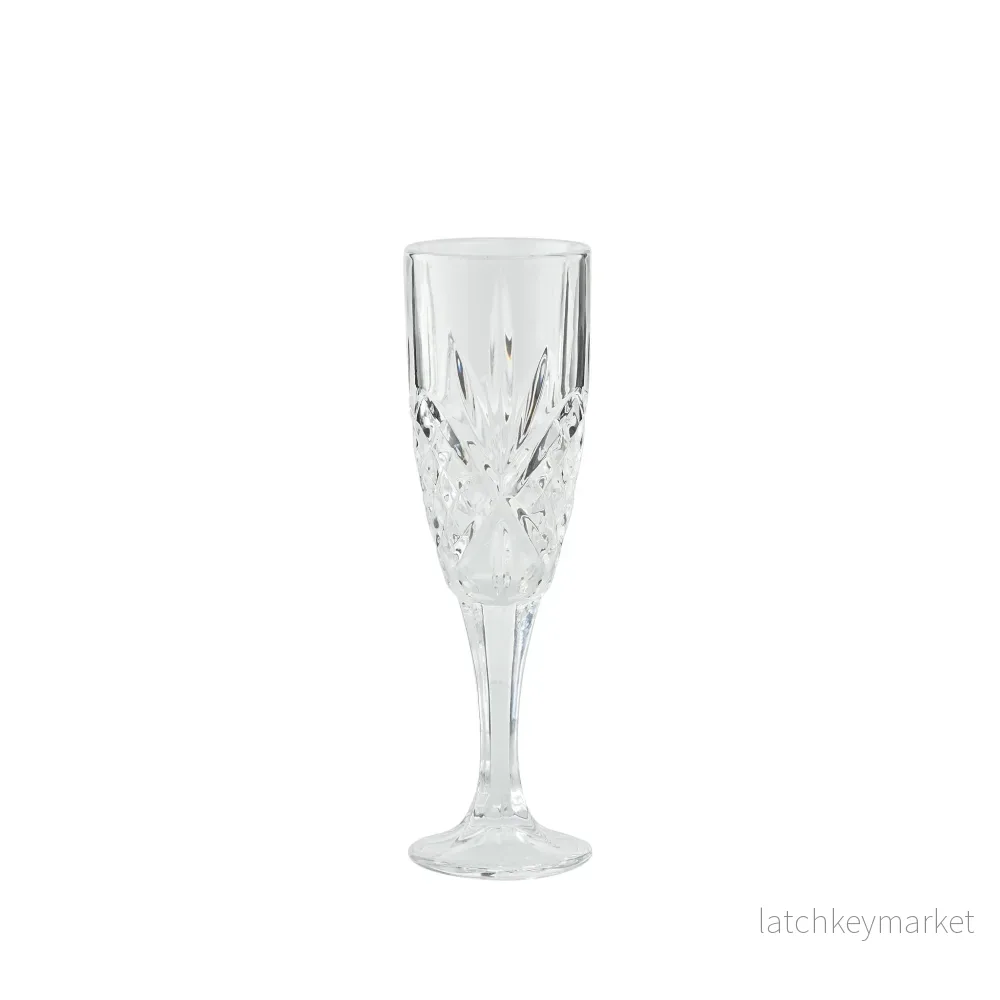 Cristel champagneglas H21,5 Ø6,4 cm. klart