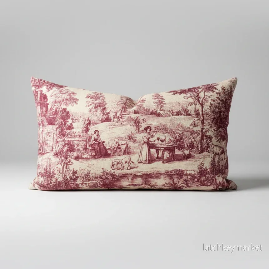 Kuddfodral 30×50 country tolie DeJovy Rose Kuddfodral 30×50 country tolie DeJovy Rose