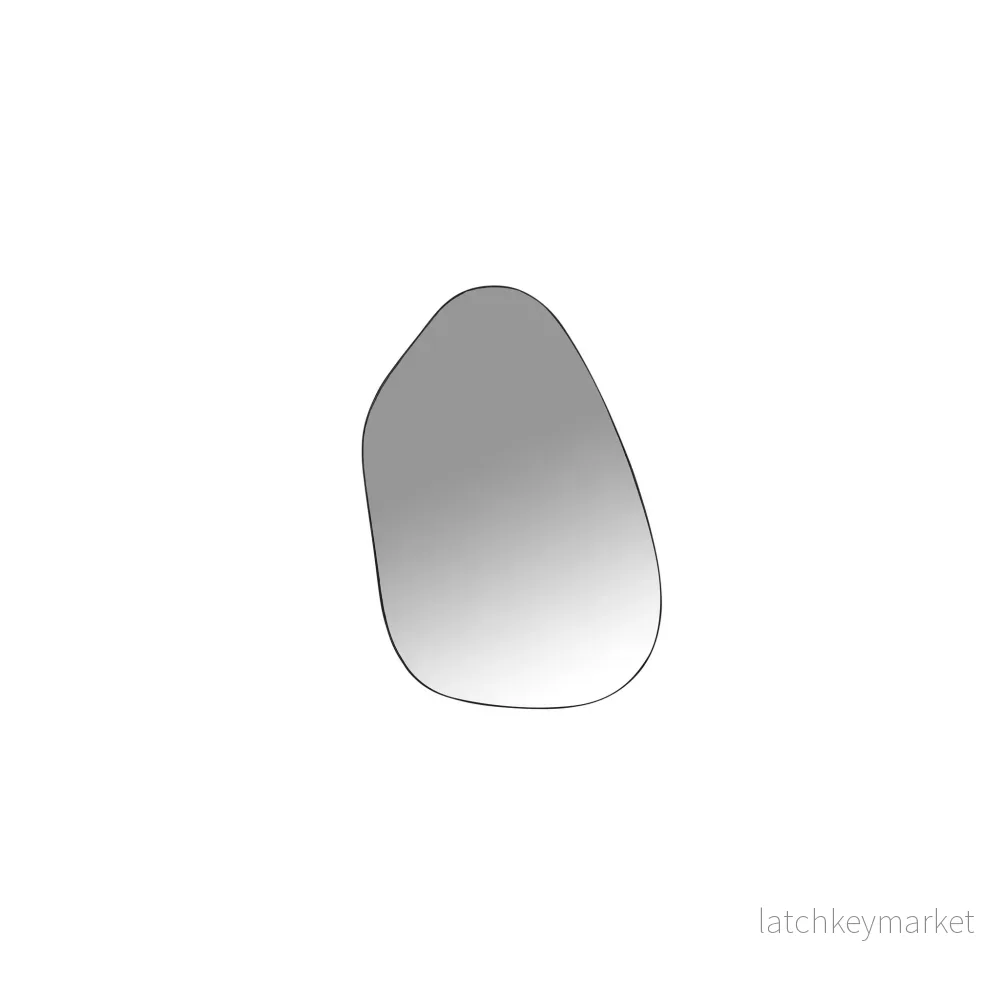 Helia spegel H80xB58 cm. Svart Helia spegel H80xB58 cm. Svart
