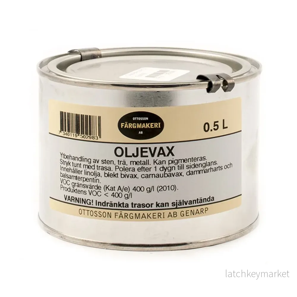 Oljevax burk 500ml Oljevax burk 500ml