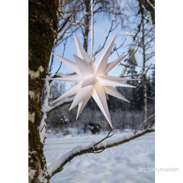 Juldekoration Utomhus Stjärna 60 cm vit Juldekoration Utomhus Stjärna 60 cm vit