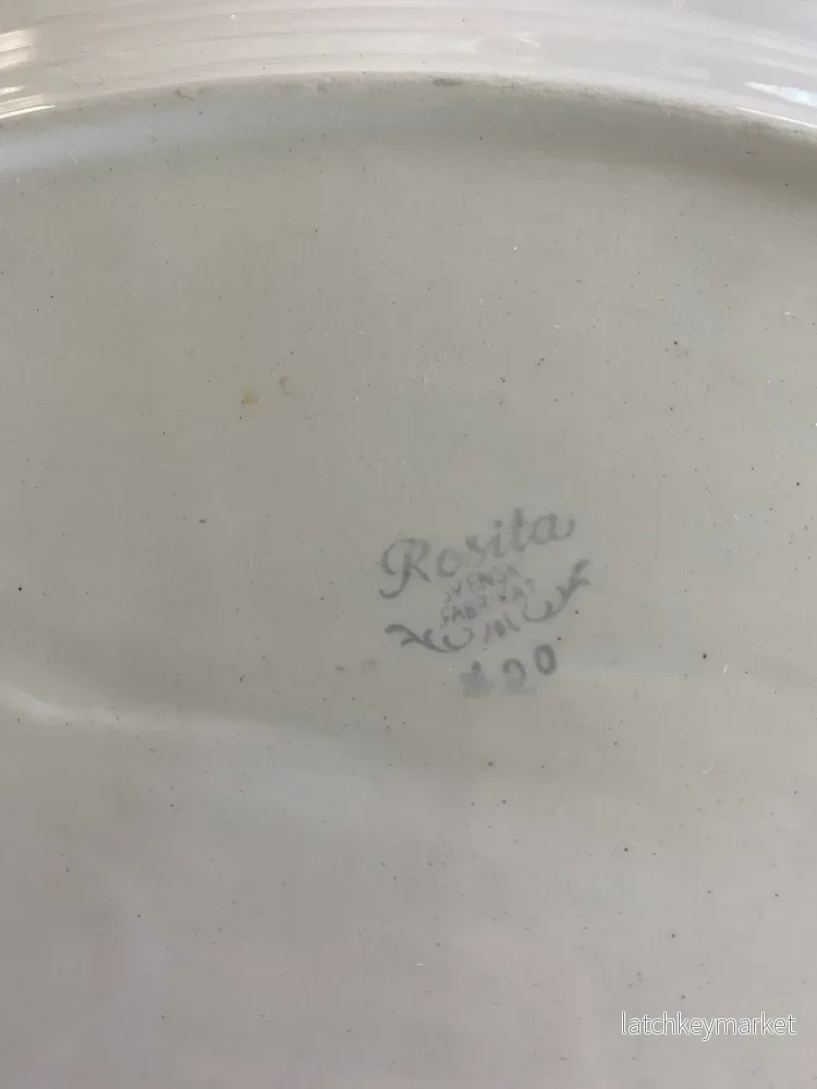 Stort uppläggningsfat - Rosita Svenskt Fabrikat - Bild 3