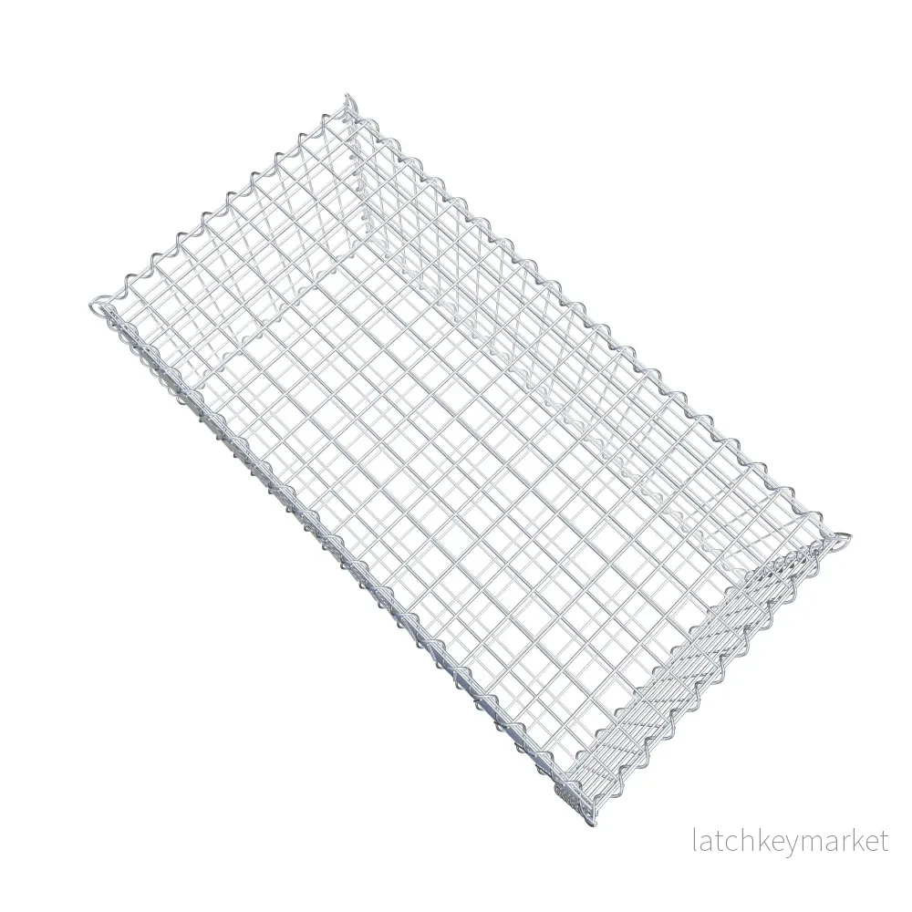 Gabion 100 cm x 40 cm x 50 cm (L x H x D), maskstorlek 5 cm x 5 cm, spiral - Bild 3