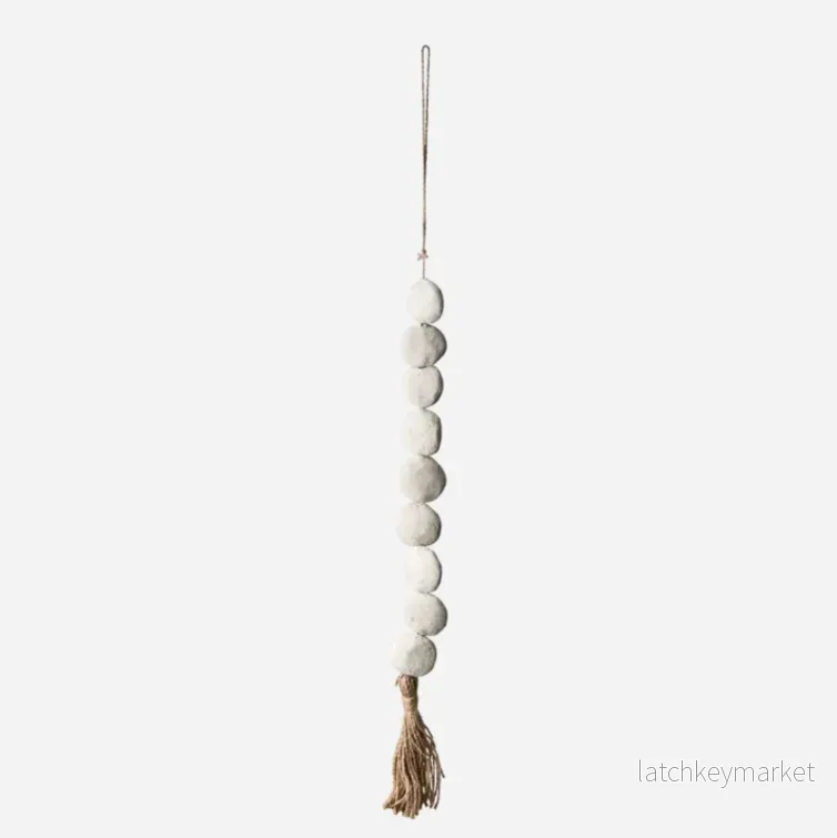 ATHENA Papier-mâché decoration - black/natural - Bild 2