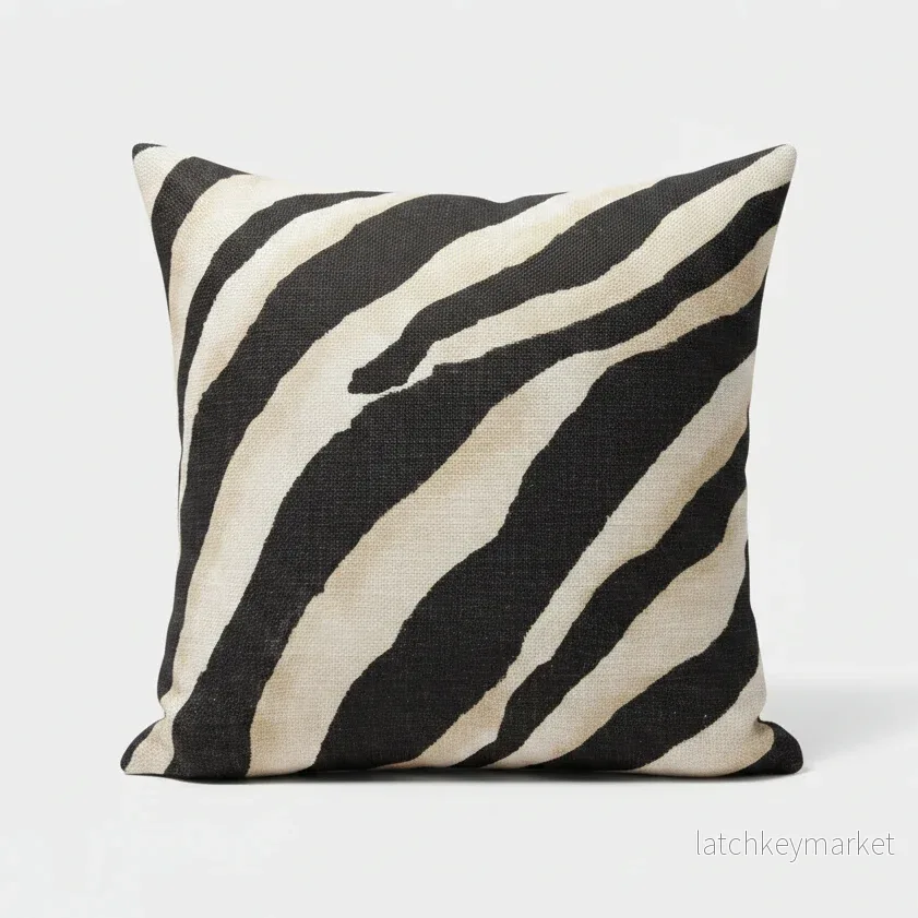 Kuddfodral Zebra – tyg Ralph Lauren