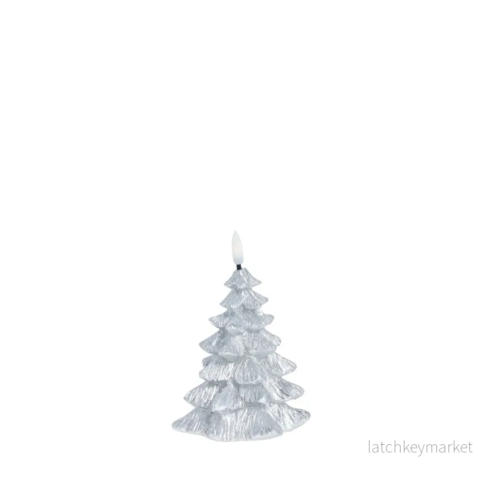 Litria ledlys H11,5 cm. silver