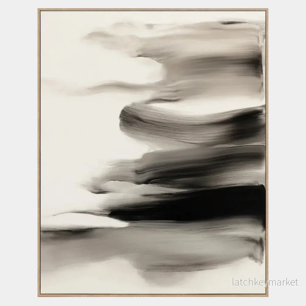 LIGHTFALL – Inramat tryck på canvas H100xW80xD3.8cm