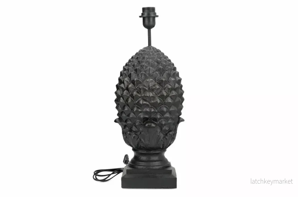 Bordslampa Lampfot Kotte Svart 52cm Bordslampa Lampfot Kotte Svart 52cm