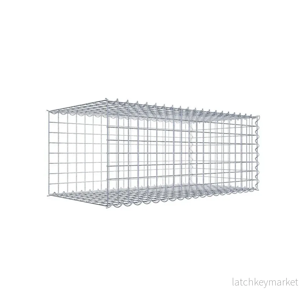 Extra gabion typ 2 100 cm x 40 cm x 50 cm (L x H x D), maskstorlek 5 cm x 5 cm, spiral Extra gabion typ 2 100 cm x 40 cm x 50 cm (L x H x D), maskstorlek 5 cm x 5 cm, spiral