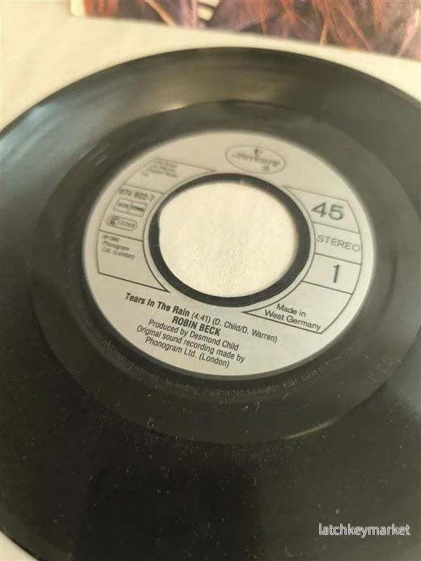 Robin Beck – Tears in the Rain (7”) - Bild 3
