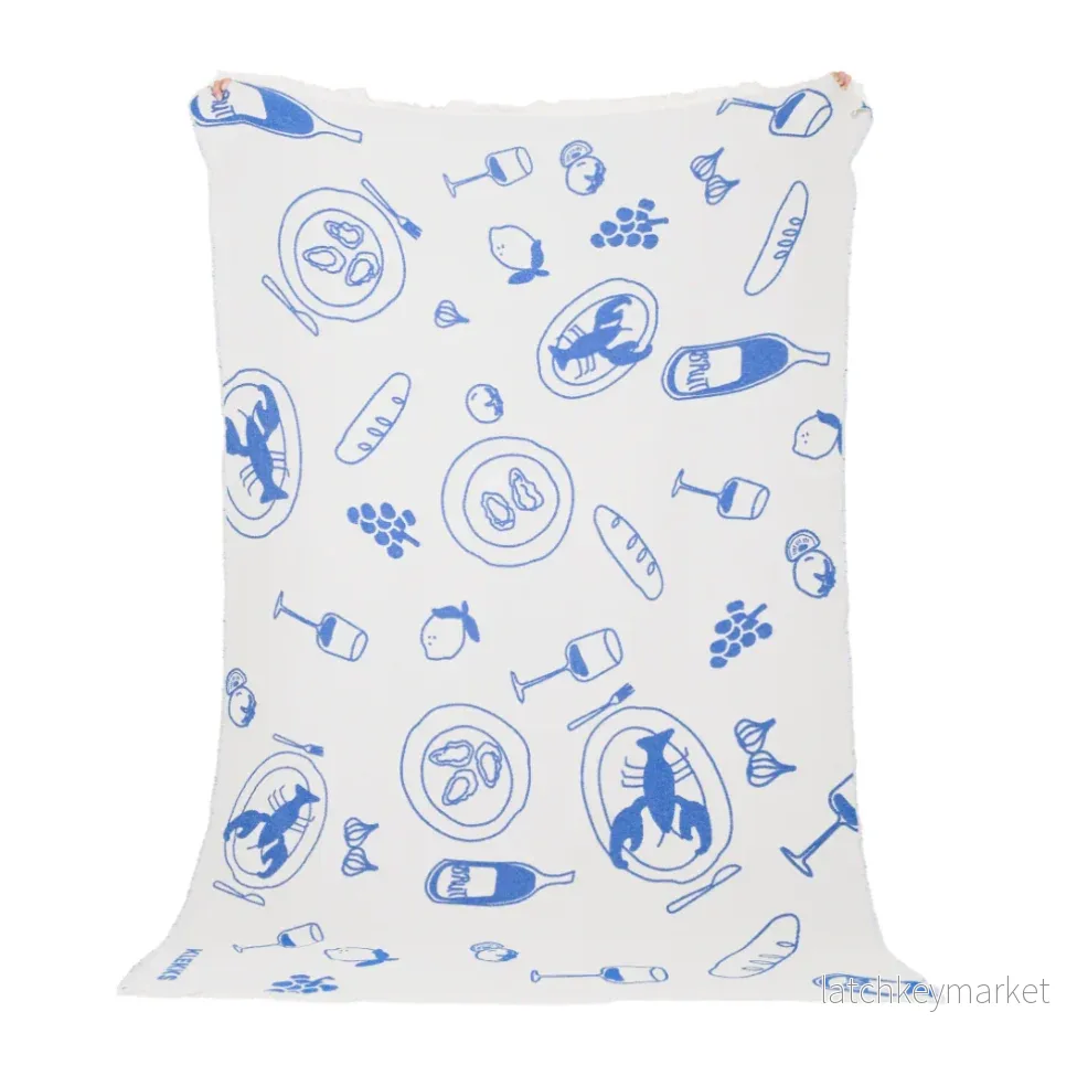 Klekks No. 16 Cotton Blanket Klekks No. 16 Cotton Blanket