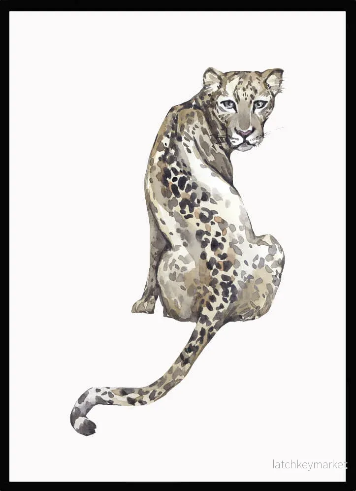Barntavla - Leopard