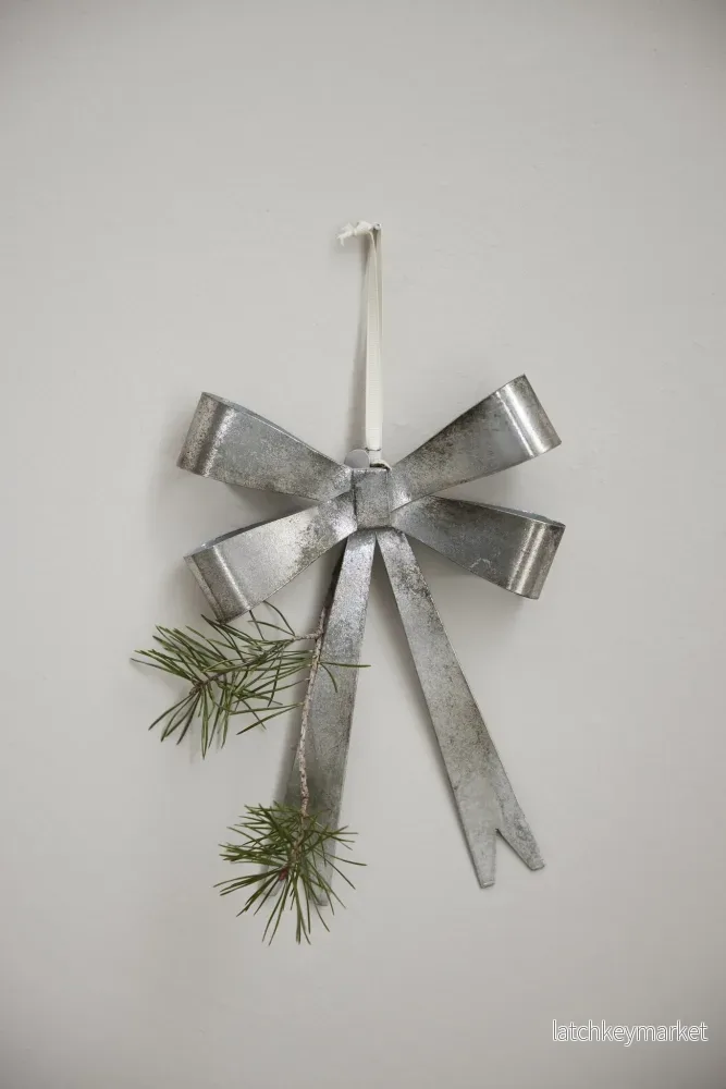 Missia ornament H25 cm. silver - Bild 2