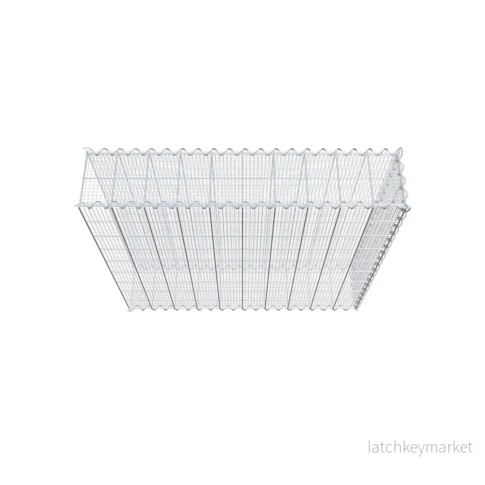 Sandodlingsgabion typ 2 100 cm x 90 cm x 20 cm (L x H x D), maskstorlek 10 cm x 10 cm, spiral - Bild 3