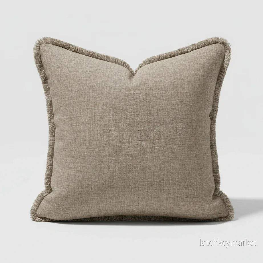 Kuddfodral Amara Ljus Nougat Kuddfodral Amara Ljus Nougat