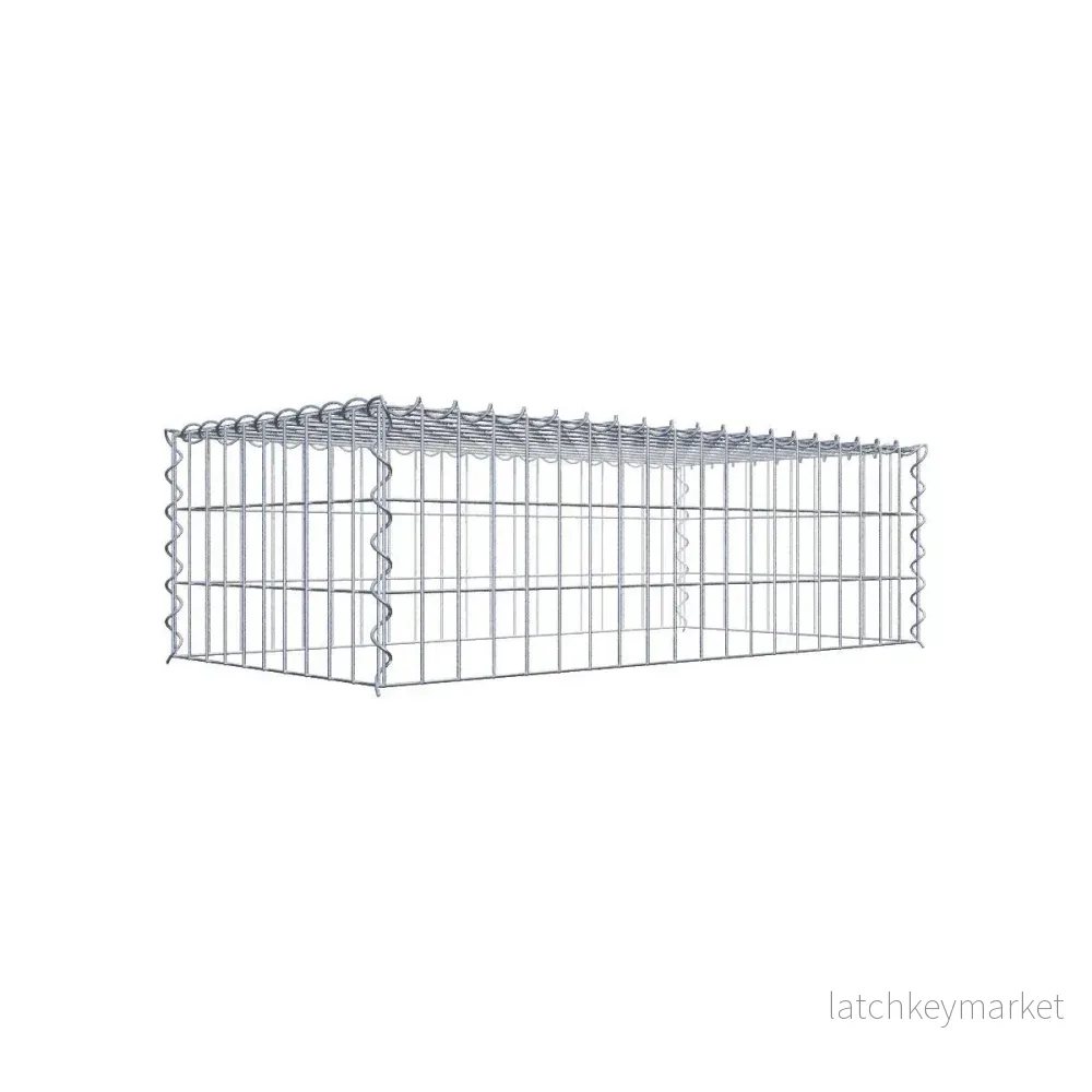 Påväxt gabion typ 3 100 cm x 30 cm x 50 cm (L x H x D), maskstorlek 5 cm x 10 cm, spiral Påväxt gabion typ 3 100 cm x 30 cm x 50 cm (L x H x D), maskstorlek 5 cm x 10 cm, spiral