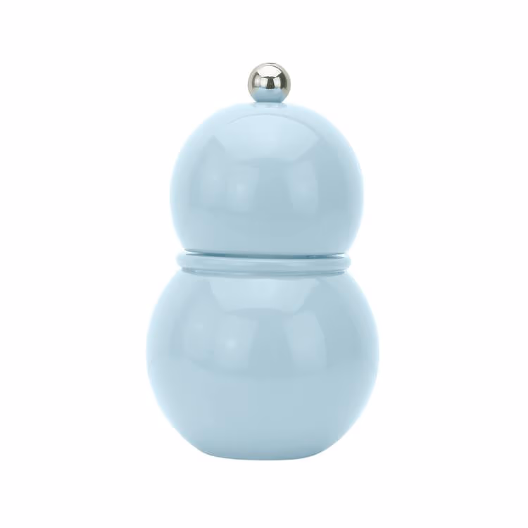 Small Bobbin Salt & Pepper Mill Light Blue