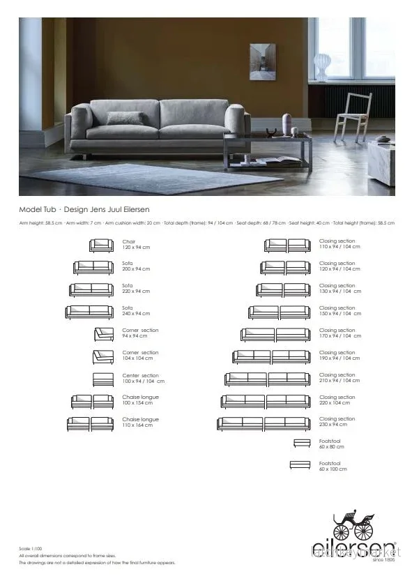 Eilersen Tub soffa - Bild 3