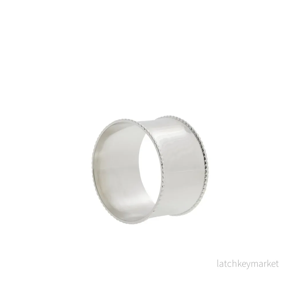 Sigrid serviettring H3 cm. silver - Bild 2