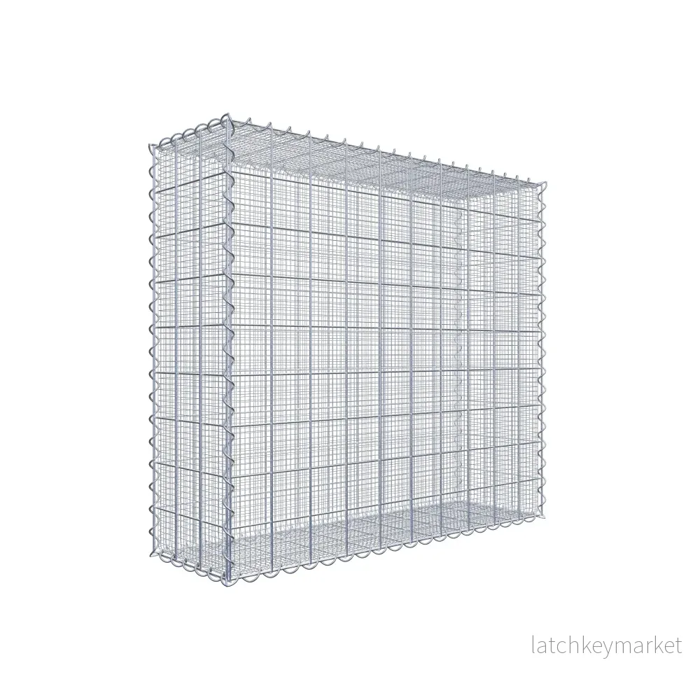 Sandgabion 100 cm x 90 cm x 30 cm (L x H x D), maskstorlek 10 cm x 10 cm, spiral Sandgabion 100 cm x 90 cm x 30 cm (L x H x D), maskstorlek 10 cm x 10 cm, spiral
