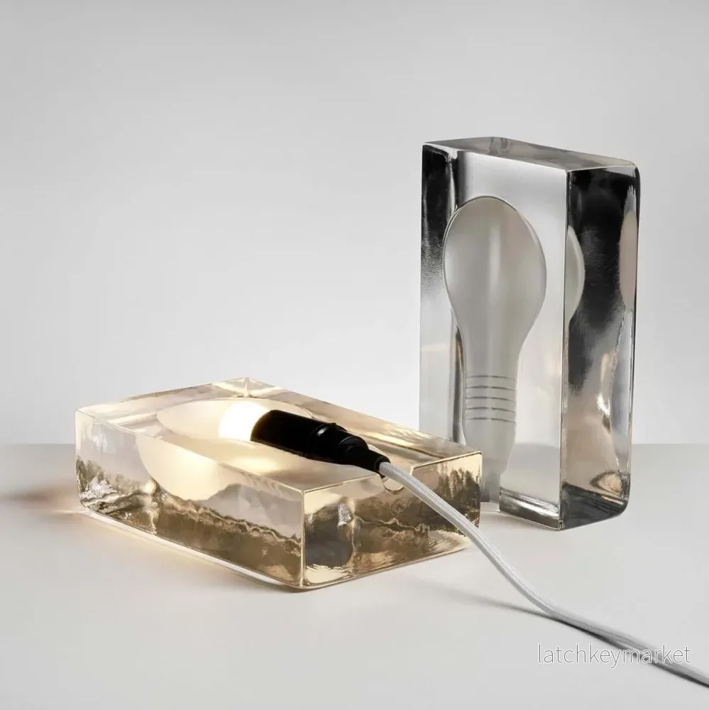 Block Lamp LED Table Lamp - Bild 3