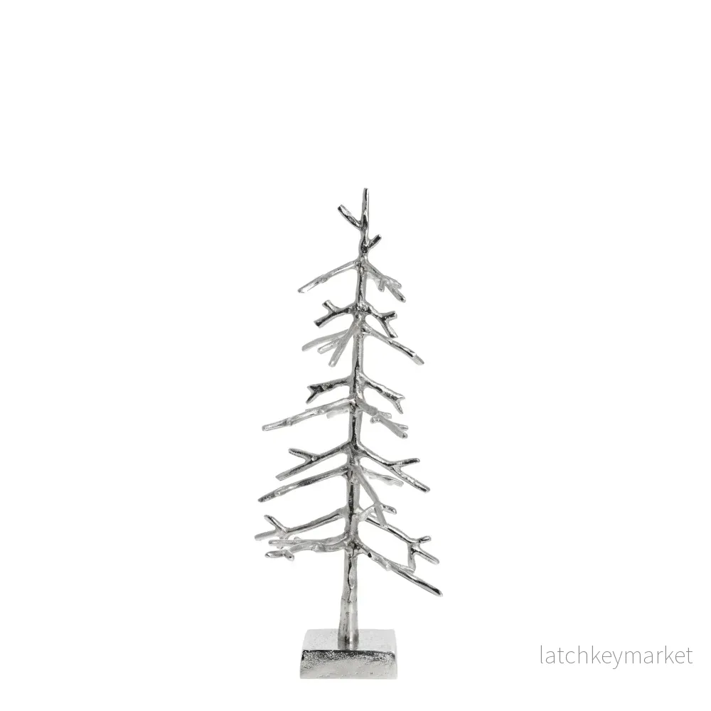 Marline dekoration H51 cm. silver