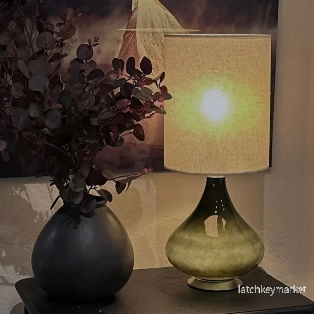 Lampa Flavia mini svart Milano beige - Bild 2