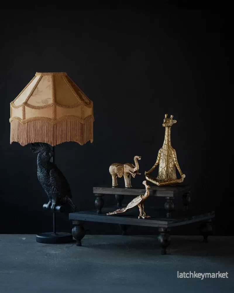 Lampskärm Frans Ø30 cm Guld - Bild 3