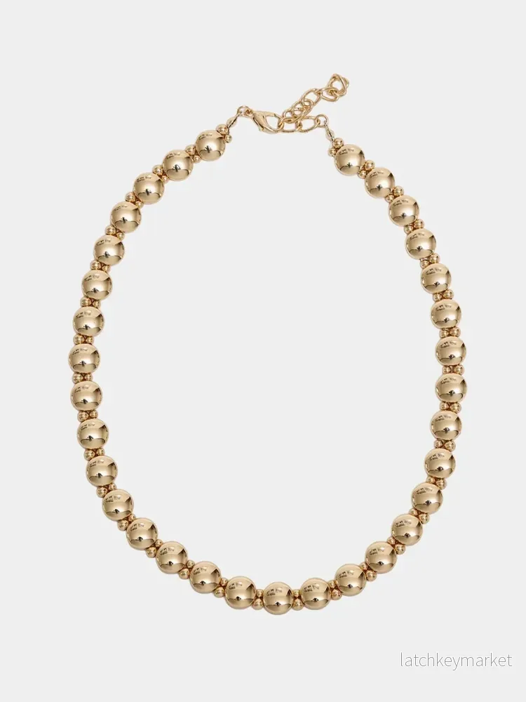 Ava Petite Halsband, Gold